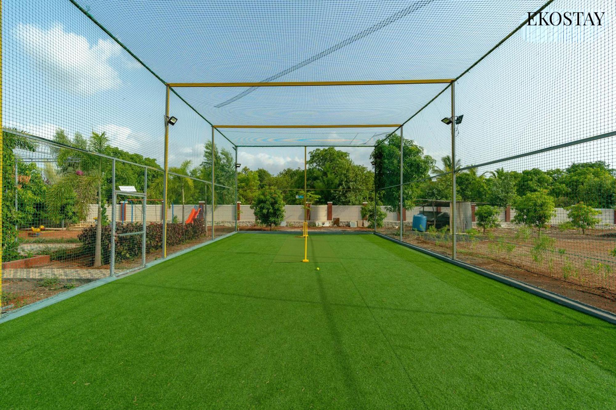 Ekostay Gold Palm Estate I Cricket Turf I Rain Dance I 2 Acre Property Karjat Exteriör bild