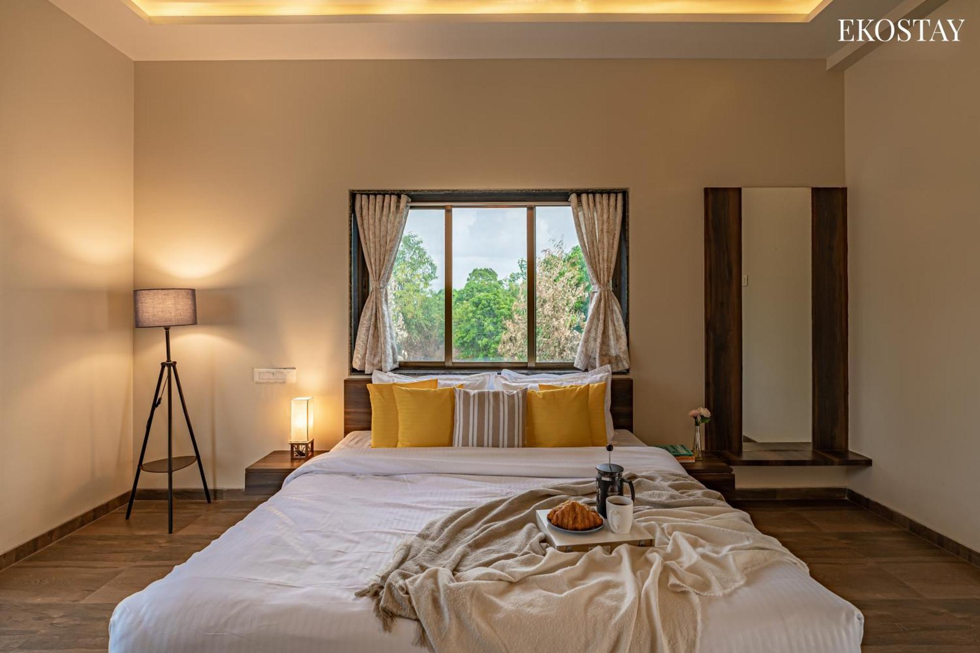 Ekostay Gold Palm Estate I Cricket Turf I Rain Dance I 2 Acre Property Karjat Exteriör bild